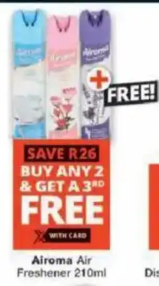Checkers Airoma Air Freshener offer