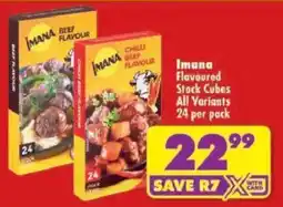 Shoprite Imana Flavoured Stock Cubes offer