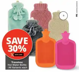 Checkers Travellvac Hot Water Bottle offer