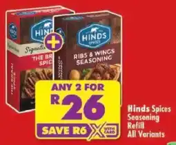 Shoprite Hinds Spices Seasoning Refill offer