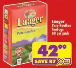 Shoprite Laager Pure Rooibos offer