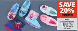 Checkers Kids' Slippers/Boots offer