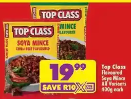 Shoprite Top Class Soya Mince offer