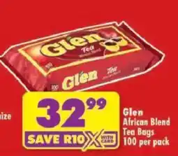 Shoprite Glen Tea African Blend offer