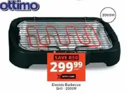 Checkers Ottimo Electric Barbecue Grill offer
