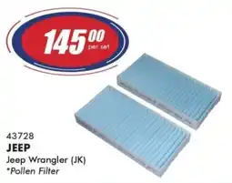 Goldwagen JEEP Jeep Wrangler (JK) *Pollen Filter offer