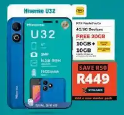 Checkers Hisense U32 offer