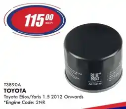 Goldwagen BLUE PRINT oil filter offer