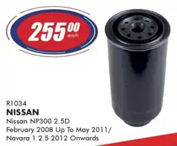Goldwagen NISSAN Oil Filter offer