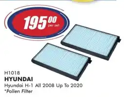 Goldwagen HYUNDAI H1018 Hyundai H-1 Pollen Filter offer