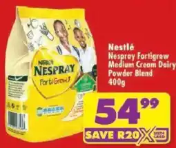 Shoprite Nestlé Nespray FortiGrow Powder Blend offer