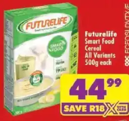 Shoprite Futurelife Smart Food Cereal offer
