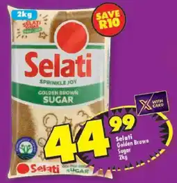 Shoprite Selati Golden Brown Sugar offer
