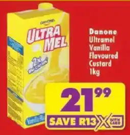 Shoprite Danone Ultra Mel Vanilla Flavoured Custard offer