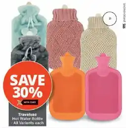 Checkers Travelvac Hot Water Bottle offer