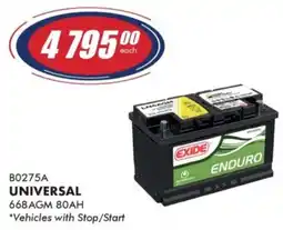 Goldwagen EXIDE ENDURO offer