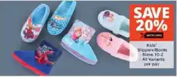 Checkers Kids' Slippers/Boots offer