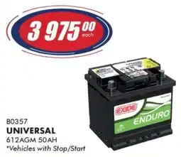 Goldwagen EXIDE ENDURO offer