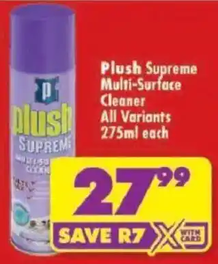 Shoprite Plush Supreme Multi-Surface Cleaner offer