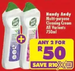 Shoprite Handy Andy Multi-purpose Cleaning Cream offer