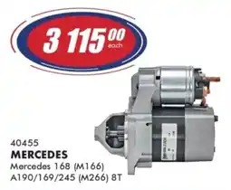 Goldwagen MERCEDES Starter offer