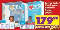 Shoprite Lovies Ultra Disposable Nappies offer