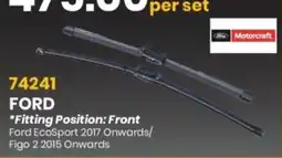 Goldwagen Motorcraft Wiper Blades offer