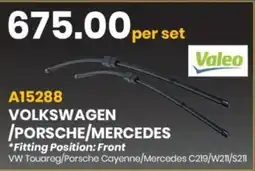 Goldwagen Valeo wiper blades offer