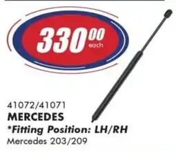 Goldwagen MERCEDES door hinge offer