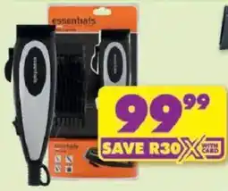 Shoprite essentials hair clipper offer