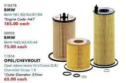 Goldwagen BMW Oil Filter offer