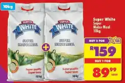 Shoprite Super White Super Maize Meal offer