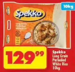 Shoprite Spekko Long Grain Parboiled White Rice offer