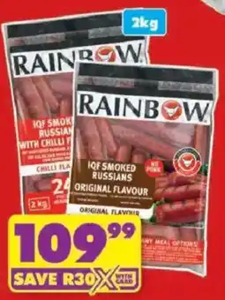 Shoprite Rainbow IQF Smoked Russians offer