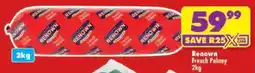 Shoprite Renown French Polony offer