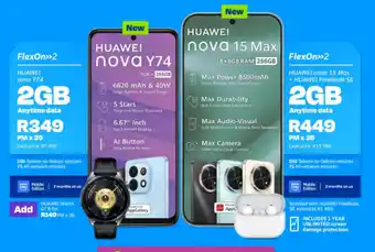 Telkom HUAWEI nova Y74 offer