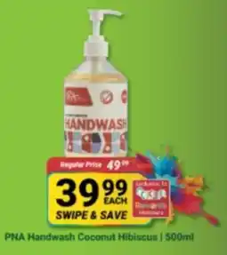 PNA PNA Handwash Coconut Hibiscus offer