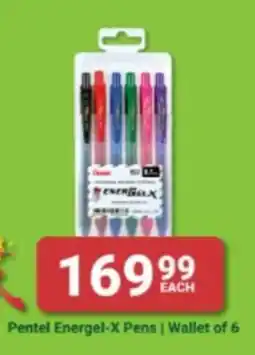 PNA Pentel Energel-X Pens offer