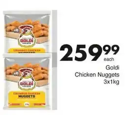 Save Hyper Goldi Chicken Crumbed Chicken Nuggets offer