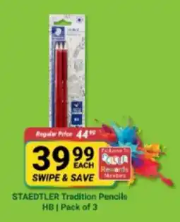 PNA STAEDTLER Tradition Pencils HB offer