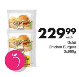 Save Hyper Goldi Chicken Burgers offer
