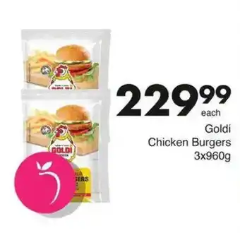 Save Hyper Goldi Chicken Burgers offer