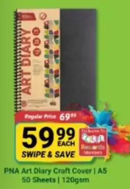 PNA PNA Art Diary Craft Cover offer