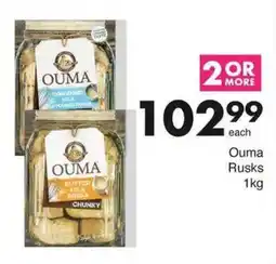 Save Hyper Ouma Rusks offer