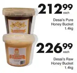 Save Hyper Desai's Pure Honey Bucket offer