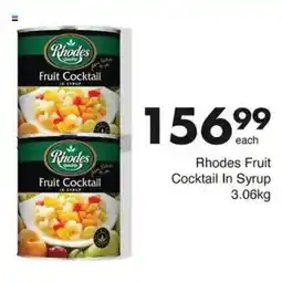 Save Hyper Rhodes Fruit Cocktail In Syrup offer