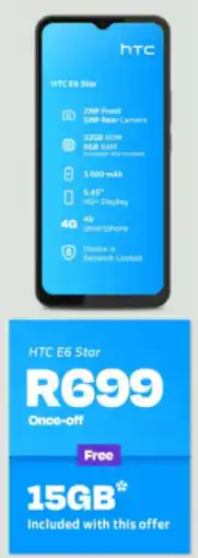 Telkom HTC E6 Star offer