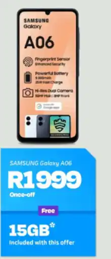 Telkom SAMSUNG Galaxy A06 offer