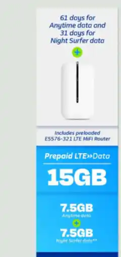Telkom Prepaid LTE>>Data offer