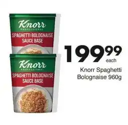 Save Hyper Knorr Spaghetti Bolognaise Sauce Base offer